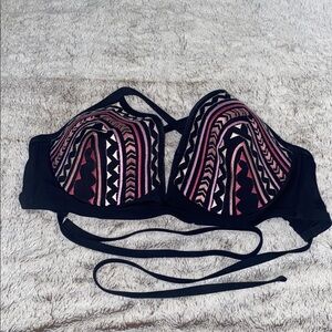 Tribal Pattern Bikini Top